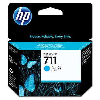Tinteiro HP 711 Azul CZ130A para impressora HP original, 29ml, compatível, alta qualidade, cartucho de tinta colorido.