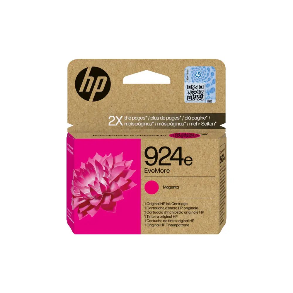 Tinteiro HP 924E Magenta 4K0U8N — 800 páginas, impressão de alta qualidade - Bluepixel Equipamentos e Serviços Informáticos Lda