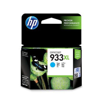 Tinteiro HP 933XL Azul CN054AE original da HP, 8,5ml, para impressão de até 825 páginas.