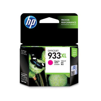 Cartucho de tinta HP 933XL Magenta original de alta capacidade para impressoras HP, com capacidade para 825 páginas.