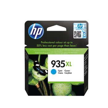 Tinteiro HP 935XL Azul C2P24A original, 9,5ml, para impressões de até 825 páginas, compatível com impressoras HP.