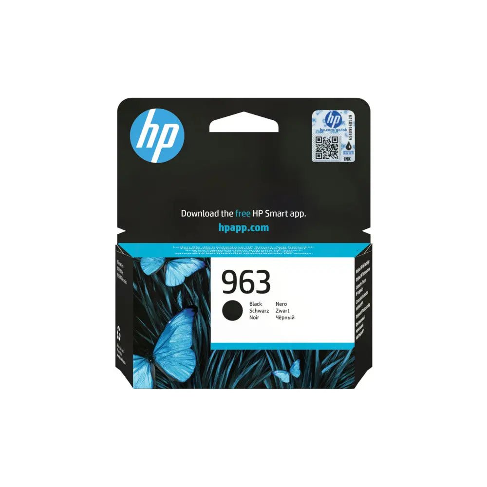 Tinteiro HP 963 Preto 3JA26A 24ml - Alta Capacidade para Impressoras - Bluepixel Equipamentos e Serviços Informáticos Lda