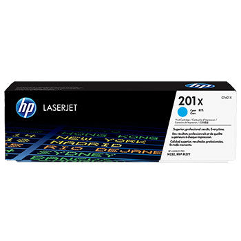 Toner HP 201X Azul CF401X para 2300 páginas | Impressora HP - Bluepixel Equipamentos e Serviços Informáticos Lda