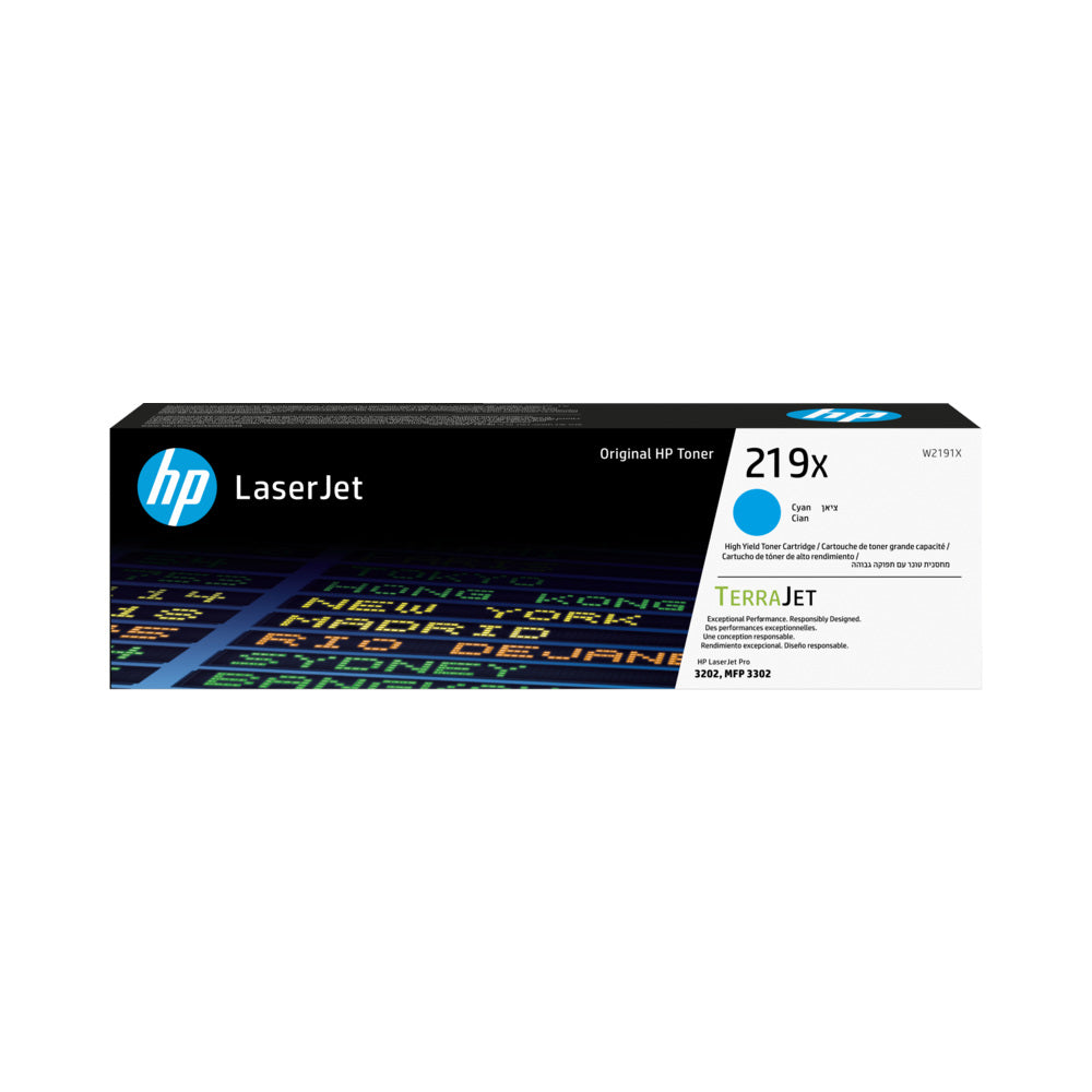 Toner HP 219X Azul W2191X - Alta Capacidade para Impressoras - Bluepixel Equipamentos e Serviços Informáticos Lda