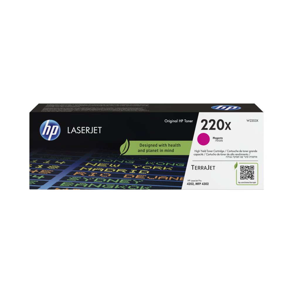 Toner HP 220X Magenta W2203X — 5500 páginas de alta qualidade - Bluepixel Equipamentos e Serviços Informáticos Lda