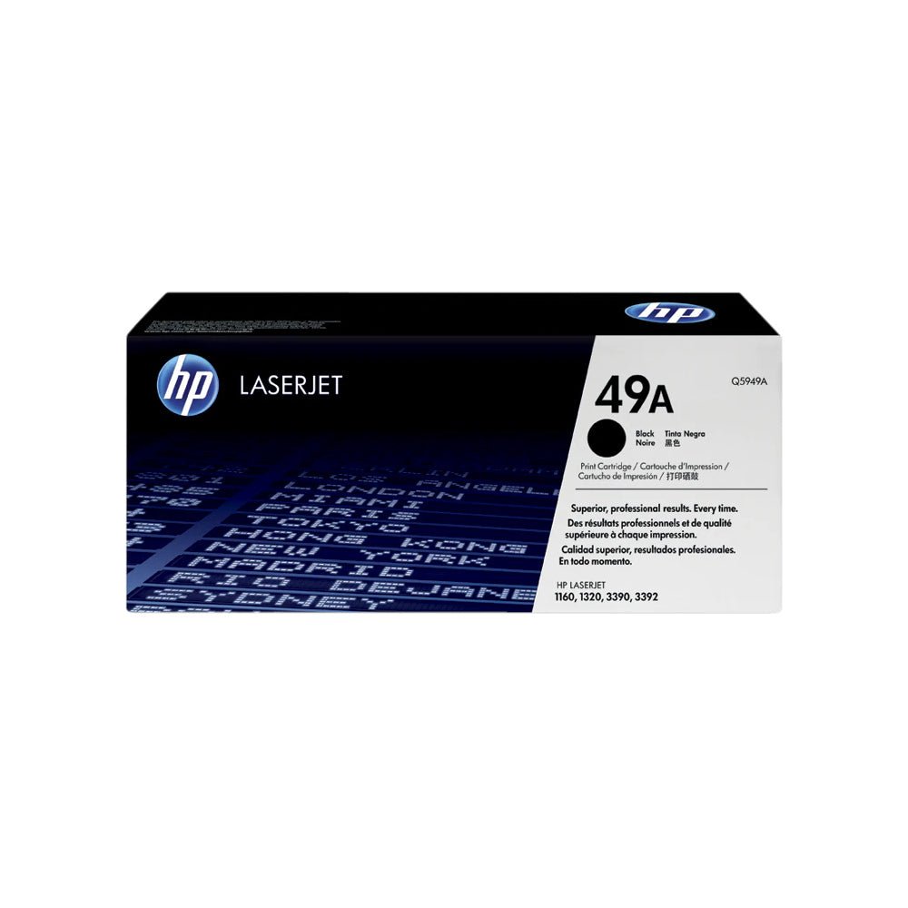 Toner HP 49A Preto Q5949A - Alta Capacidade, 2500 páginas - Bluepixel Equipamentos e Serviços Informáticos Lda