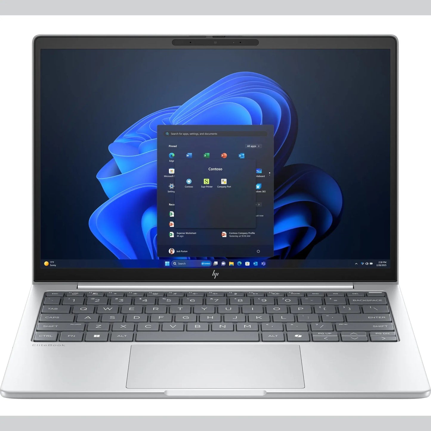Laptop HP EliteBook 8 G1i de 13 polegadas com processador Intel Core i7, 32GB RAM, 1TB SSD e Windows 11 Pro.