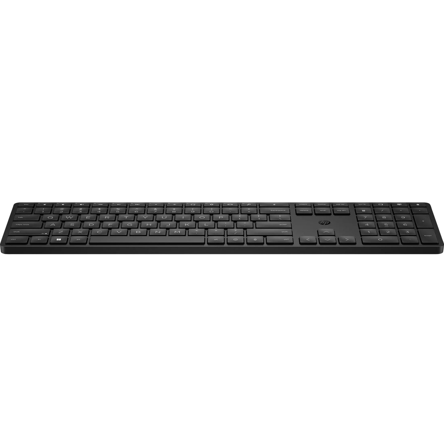 Teclado wireless HP 455 com conexão sem fios, teclas funcionais e design compacto, focado em produtividade e conforto.