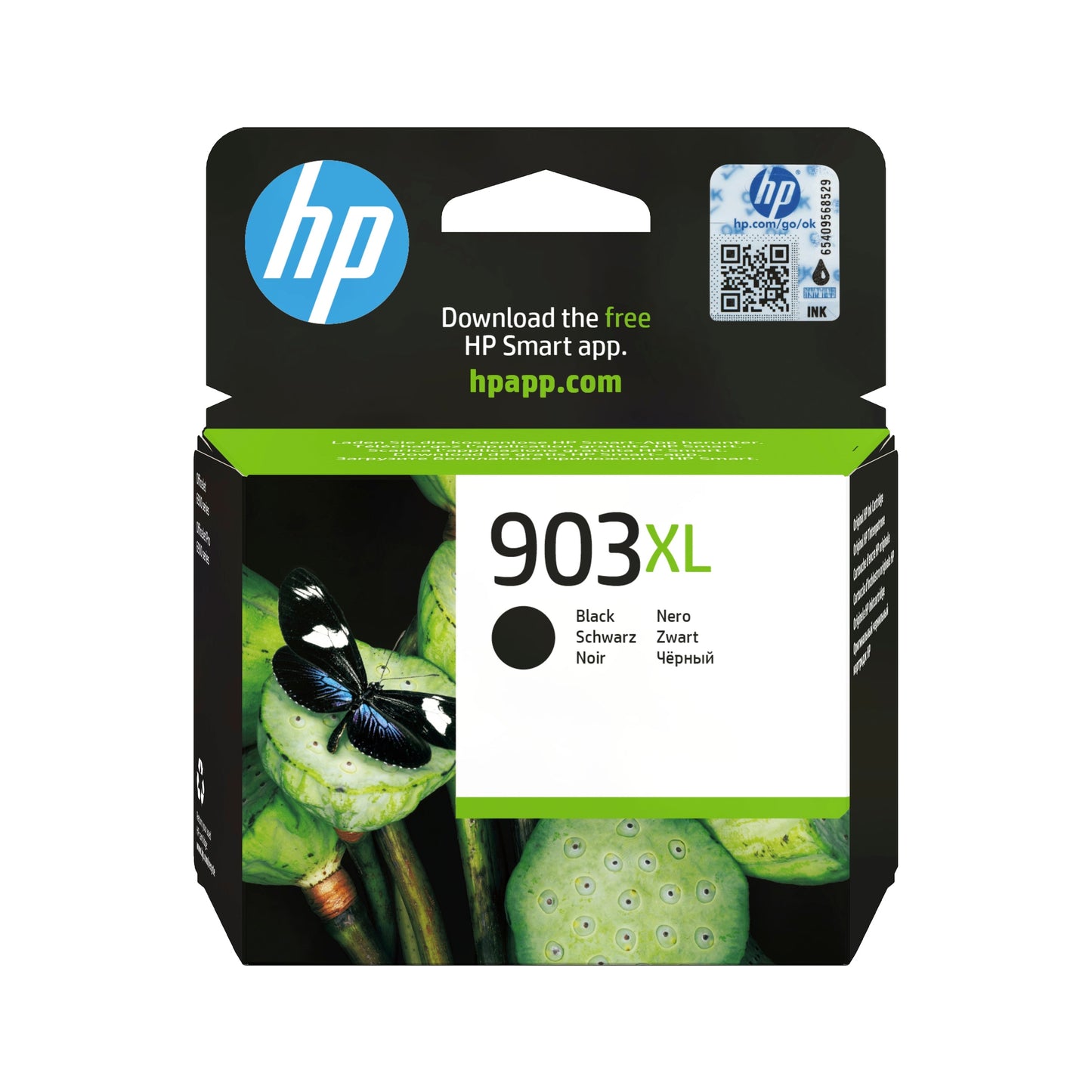 HP 903XL original Ink cartridge T6M15AE BGY Black High Yield 825 Pages