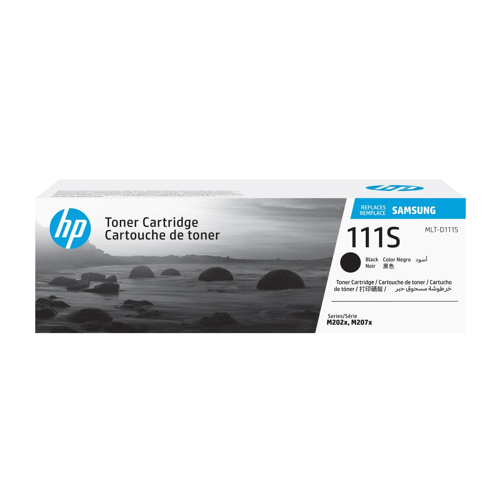 Cartucho de Toner Preto Samsung MLT-D111S para Impressoras HP