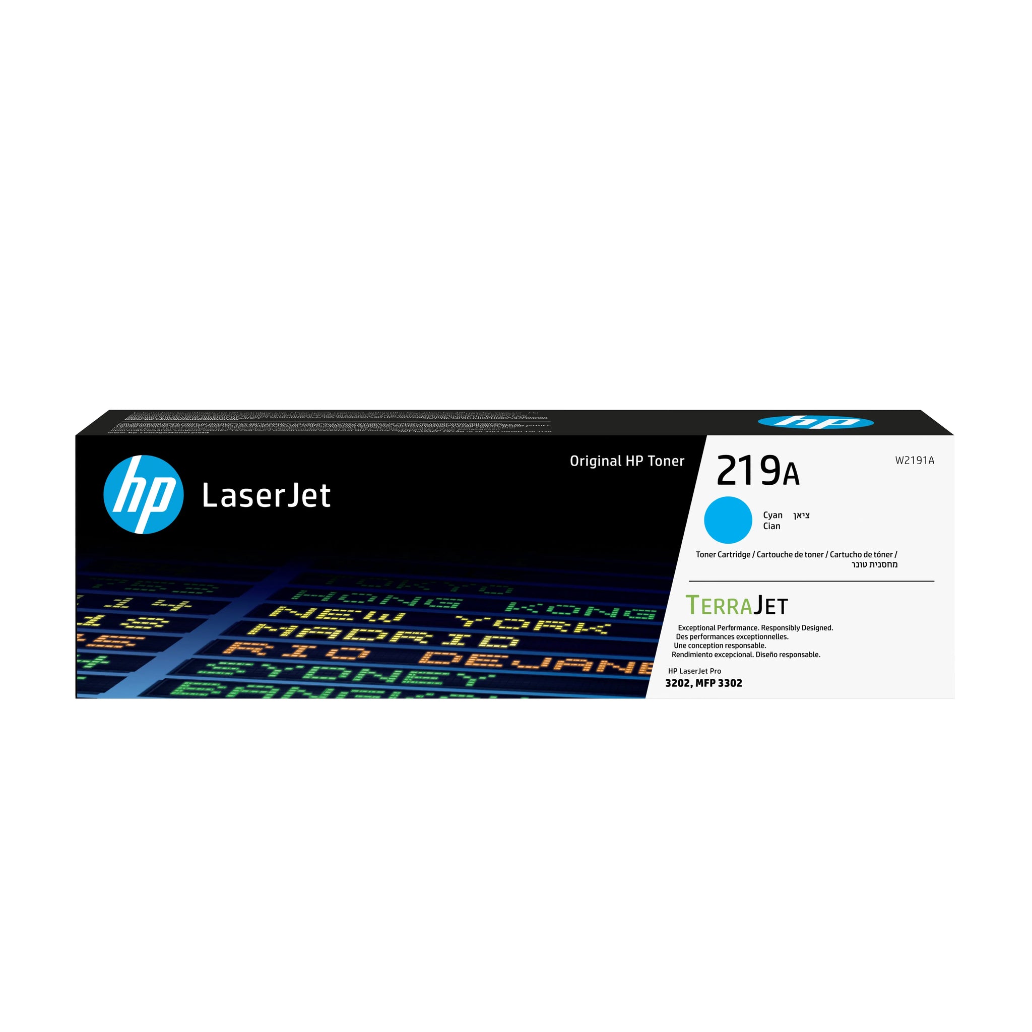 Toner Cyan Original HP 219A para LaserJet — Alta Qualidade HP