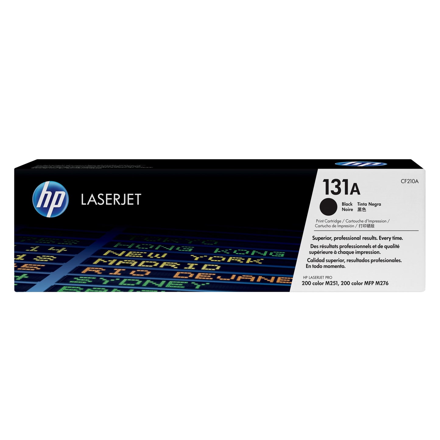 Toner HP 131A CF210A Preto Original para Impressoras — 1.520 páginas