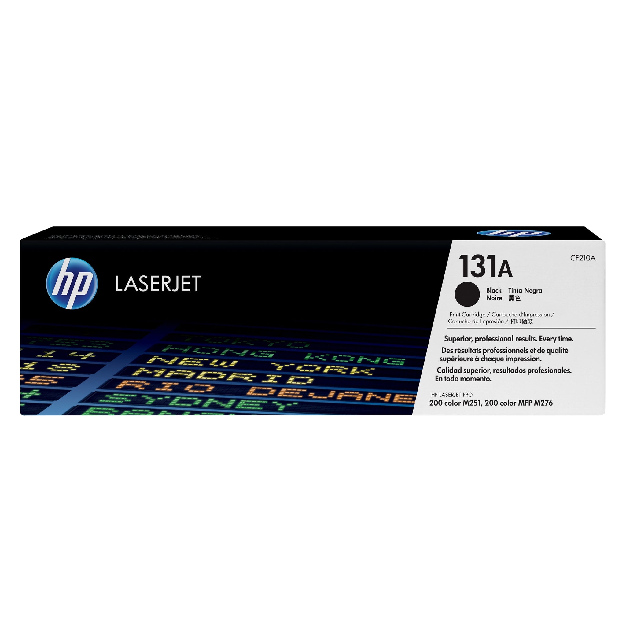 Toner HP 131A CF210A Preto Original para Impressoras — 1.520 páginas