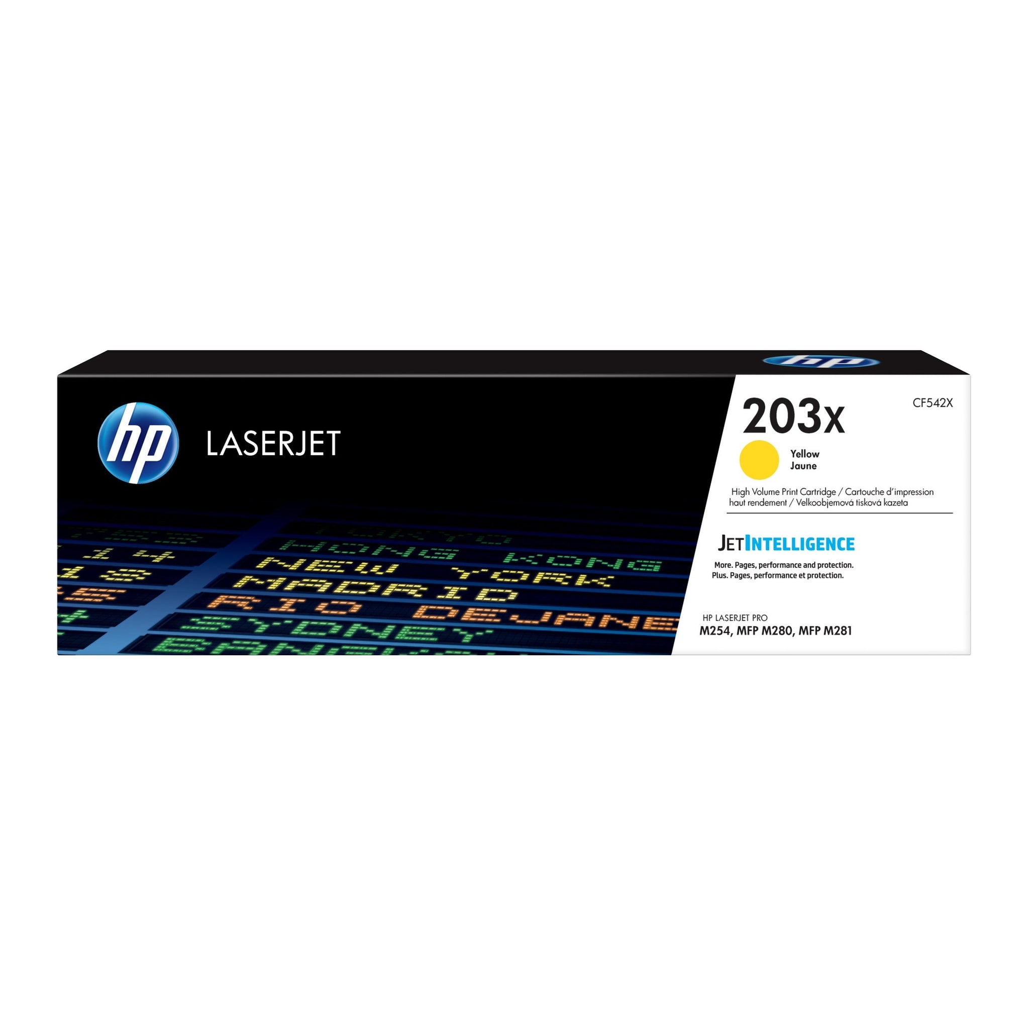 Toner HP 203X Original Amarelo para LaserJet - Alta Qualidade HP