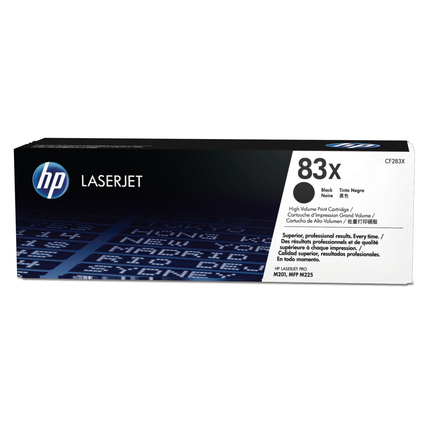 HP 83X original Toner cartridge CF283X black high capacity 2.200 pages 1-pack HP