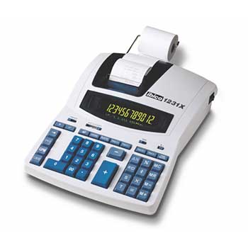 Bluepixel Equipamentos e Serviços Informáticos Lda | Calculadora Ibico 1231X 12 Dígitos para Escritório com Fita Ibico Secretária com Rolo