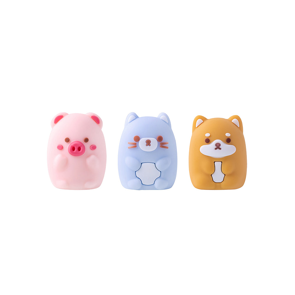 Lápis Afia Lazy Stars Soft Animals da IiGen, com estampa de estrelas e animais fofos, em embalagem individual.
