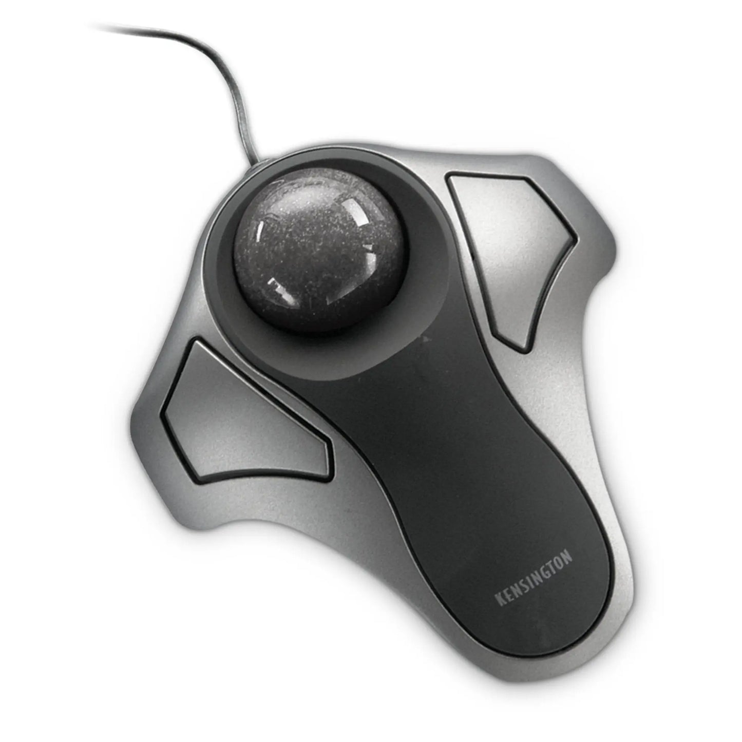 Rato com fio Kensington Trackball Óptico, dispositivo de entrada preciso e confortável, vista frontal do produto.