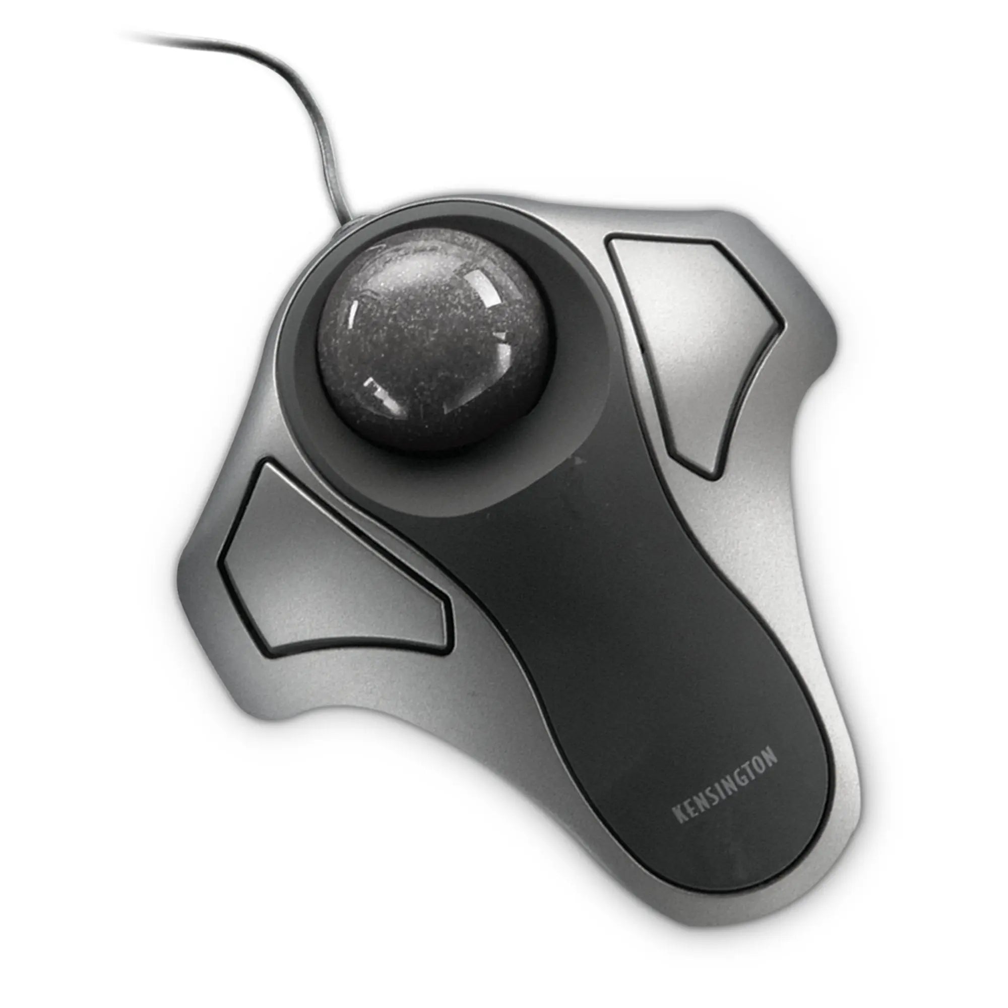Rato com fio Kensington Trackball Óptico, dispositivo de entrada preciso e confortável, vista frontal do produto.