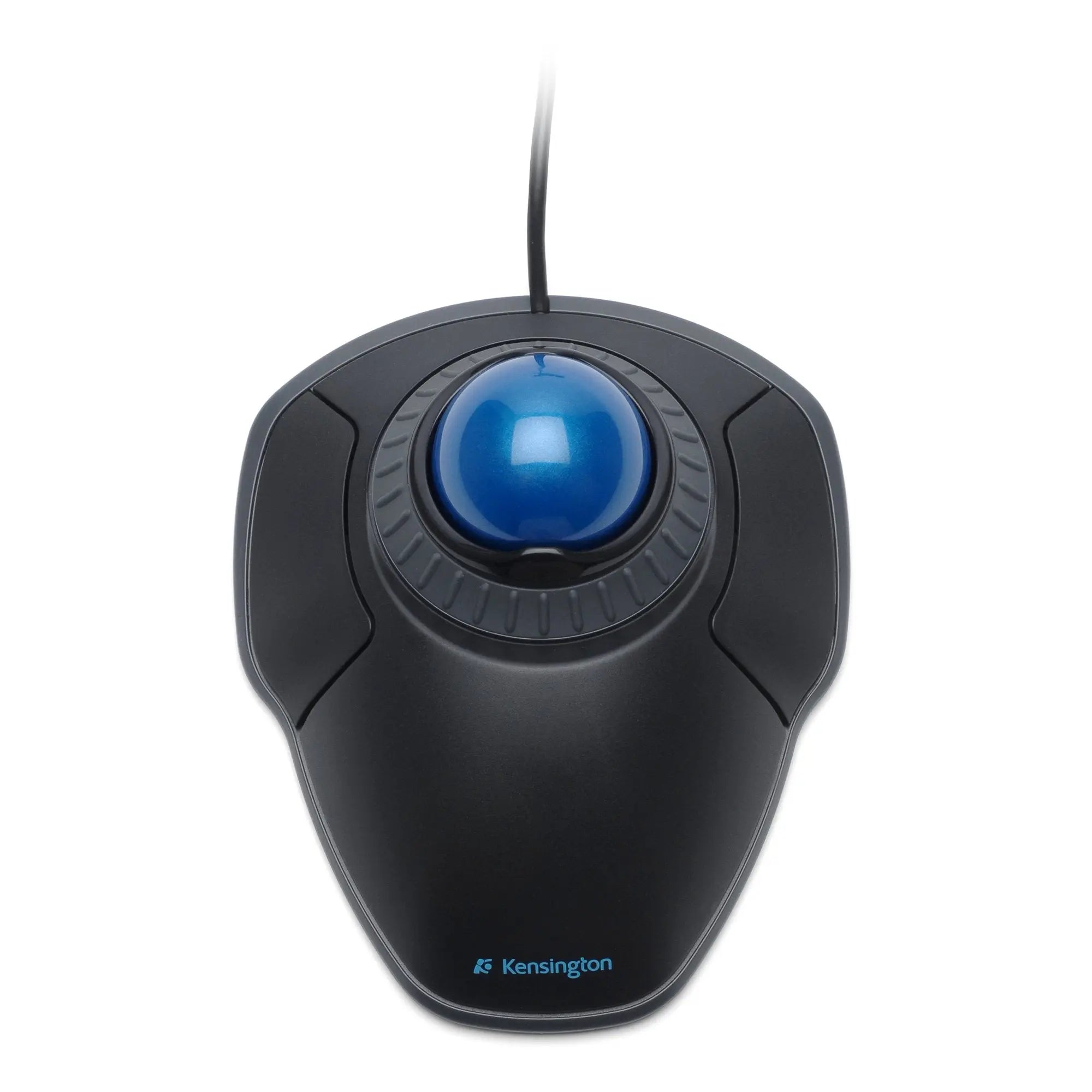 Rato trackball com esfera de rotação Orbit da Kensington, com fio, design ergonômico, para precisão e conforto no uso.