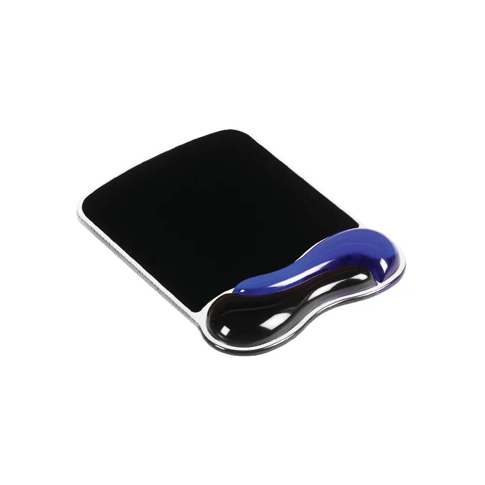 Tapete para rato Kensington com apoio de pulso Duo Gel, ventilação, em cor preta, ideal para uso confortável e ergonômico