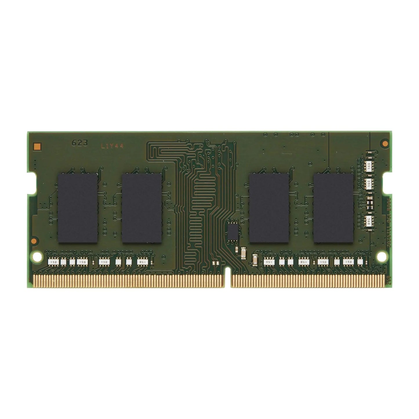 Memória RAM Kingston DDR4 16GB SODIMM 3200MHz para laptops, memória portátil de alto desempenho e alta capacidade.