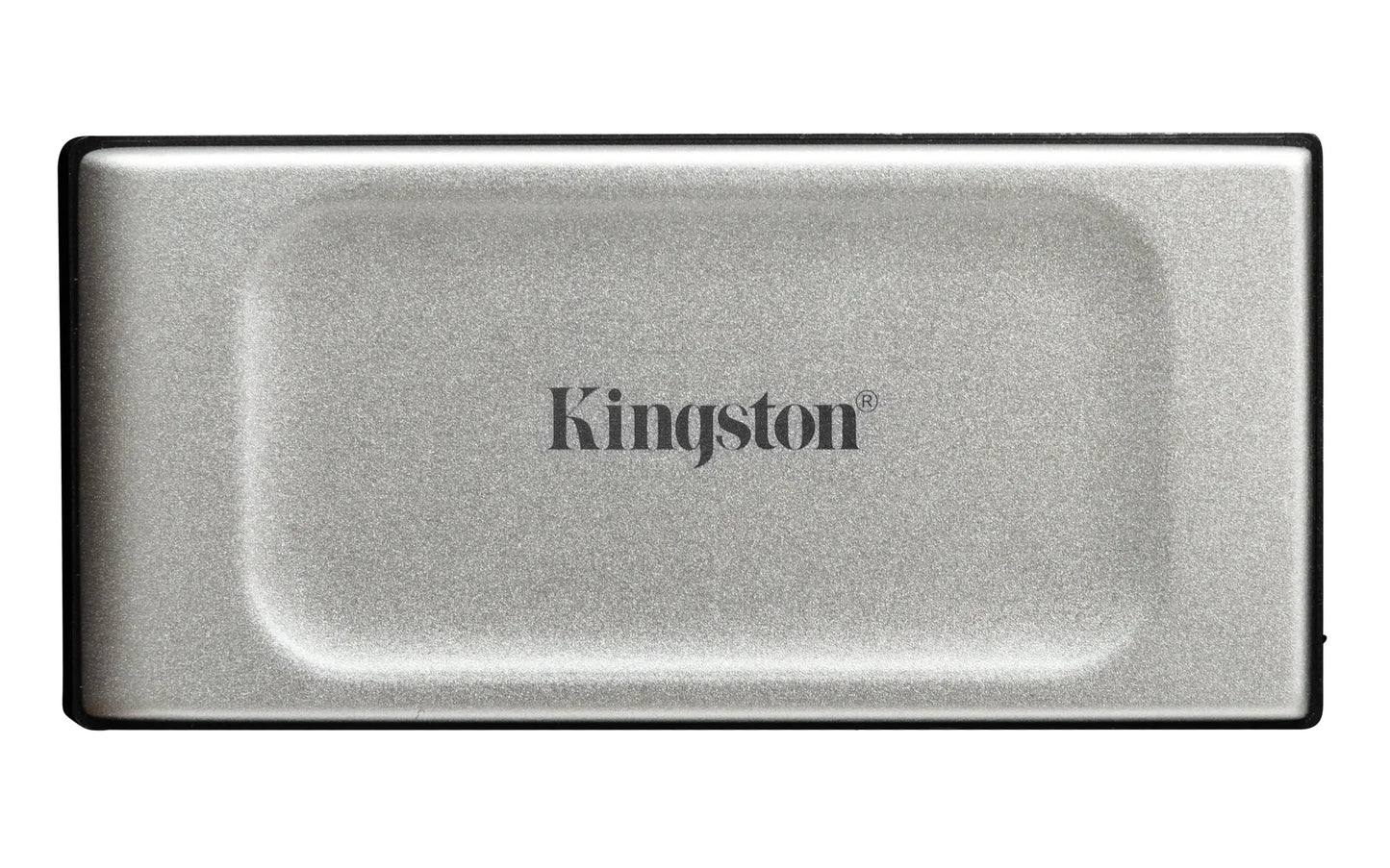 SSD Kingston XS2000 portátil de 1TB com conexão USB 3.2, alta velocidade e design compacto.