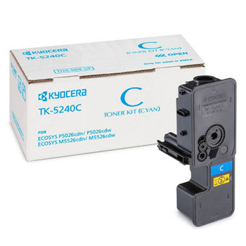 Toner Kyocera TK-5240C Azul - 3000 Páginas | Compatível - Bluepixel Equipamentos e Serviços Informáticos Lda
