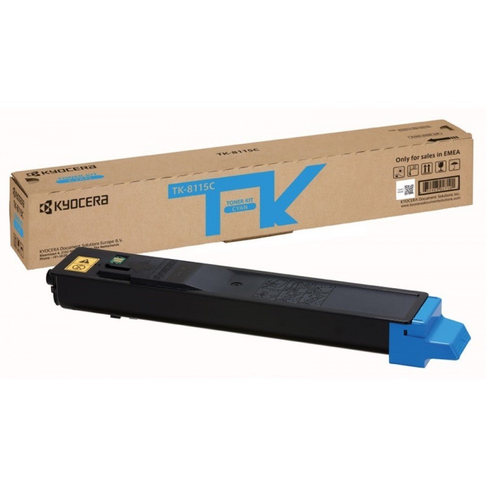 Toner Kyocera TK-8115C Azul - Alta Capacidade, 6000 Páginas - Bluepixel Equipamentos e Serviços Informáticos Lda