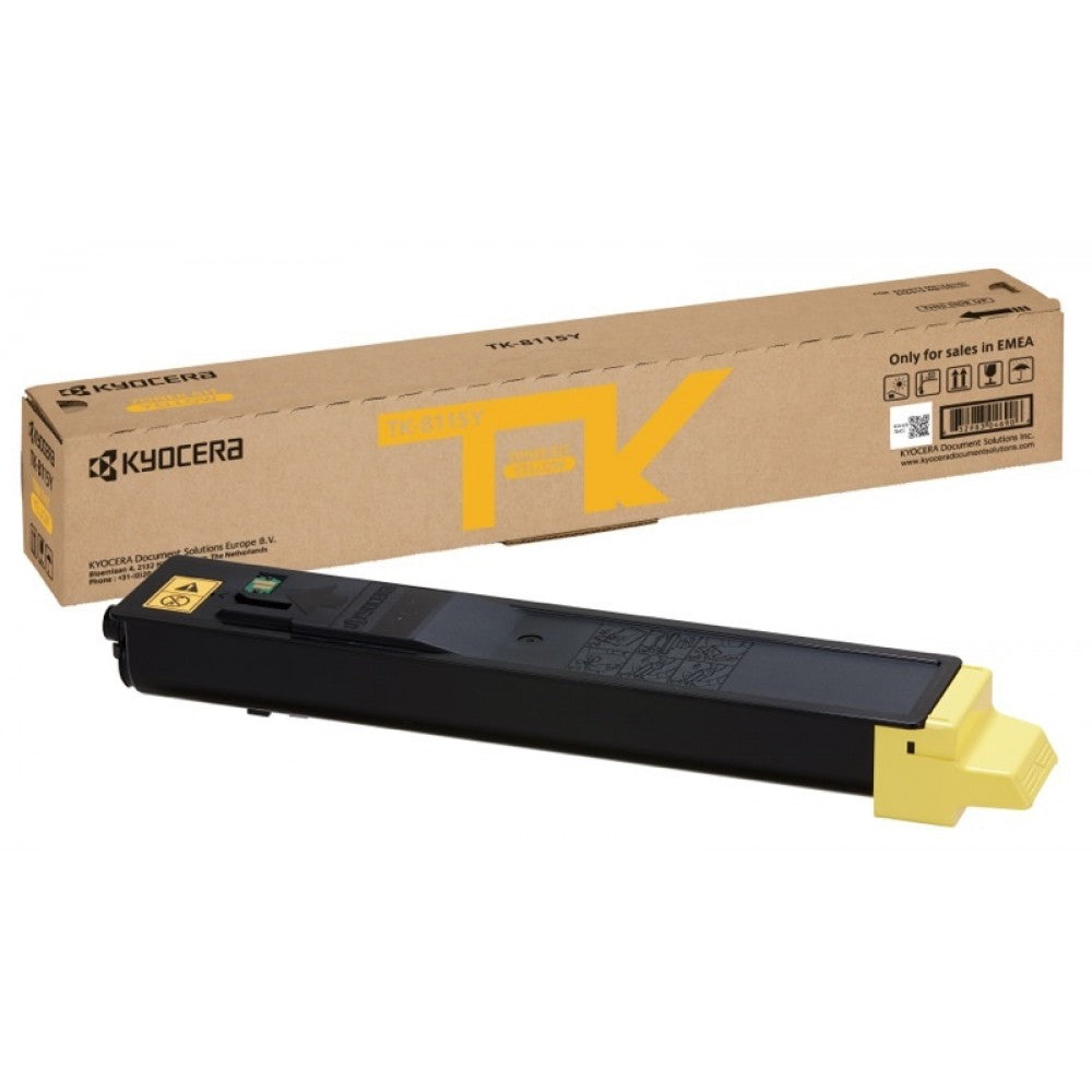Toner Kyocera TK-8115Y Amarelo – 6000 páginas | Compatível - Bluepixel Equipamentos e Serviços Informáticos Lda