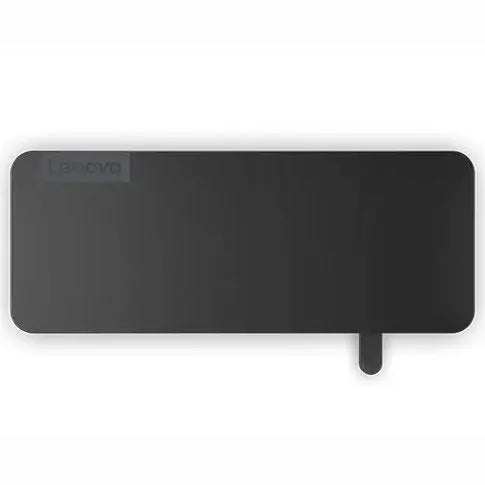 Docking Lenovo USB-C Slim Travel Dock com portas de expansão para portáteis e tablets, garantia de 3 anos.