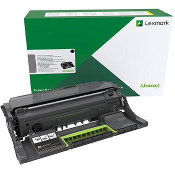 Tambor de impressão Lexmark 56F0Z00 original, alta durabilidade e desempenho, visível em uma impressora Lexmark.