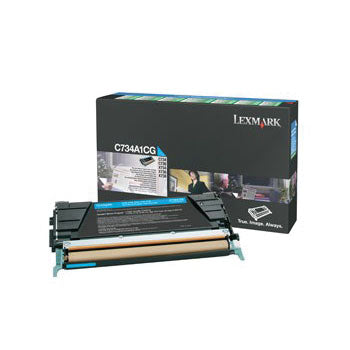 Toner Azul LEXMARK C734A1CG - 6000 páginas para impressora - Bluepixel Equipamentos e Serviços Informáticos Lda