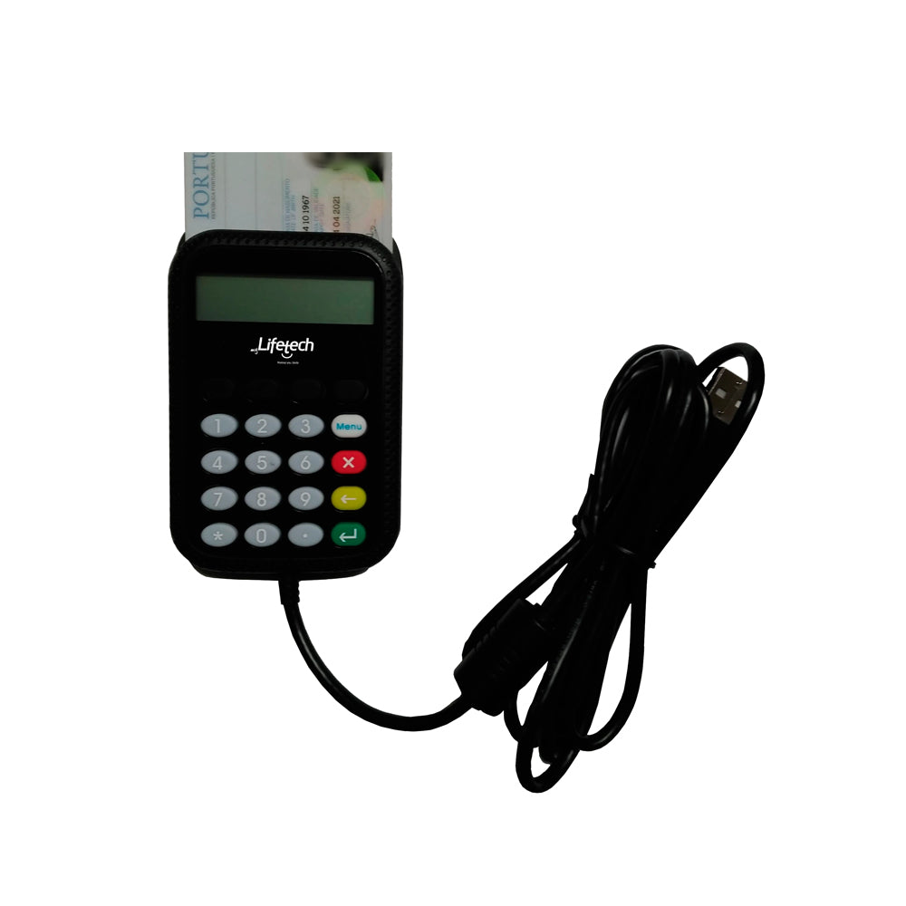 Leitor de Cartão Cidadão com Chip e Pinpad USB-A 2.0 - Bluepixel Equipamentos e Serviços Informáticos Lda