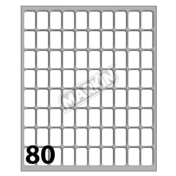 Bluepixel Equipamentos e Serviços Informáticos Lda | Etiquetas 016x010mm — 800 unidades, código 12 Markin Markin Etiquetas