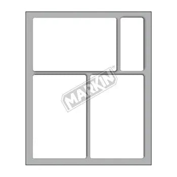 Bluepixel Equipamentos e Serviços Informáticos Lda | Etiquetas 083x053mm Cod 49 - 30 Unidades para Identificação Markin Etiquetas