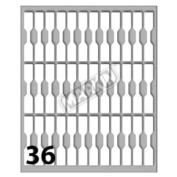 Bluepixel Equipamentos e Serviços Informáticos Lda | Etiquetas para Jóias 46x8mm, Pack com 360 unidades | Código 30 Markin Markin Etiquetas