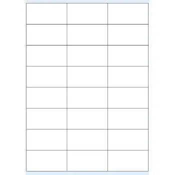 Bluepixel Equipamentos e Serviços Informáticos Lda | Etiquetas Transparentes 070x036mm A4 - Pack com 100 Folhas e 2400 Unidades Markin Folhas A4