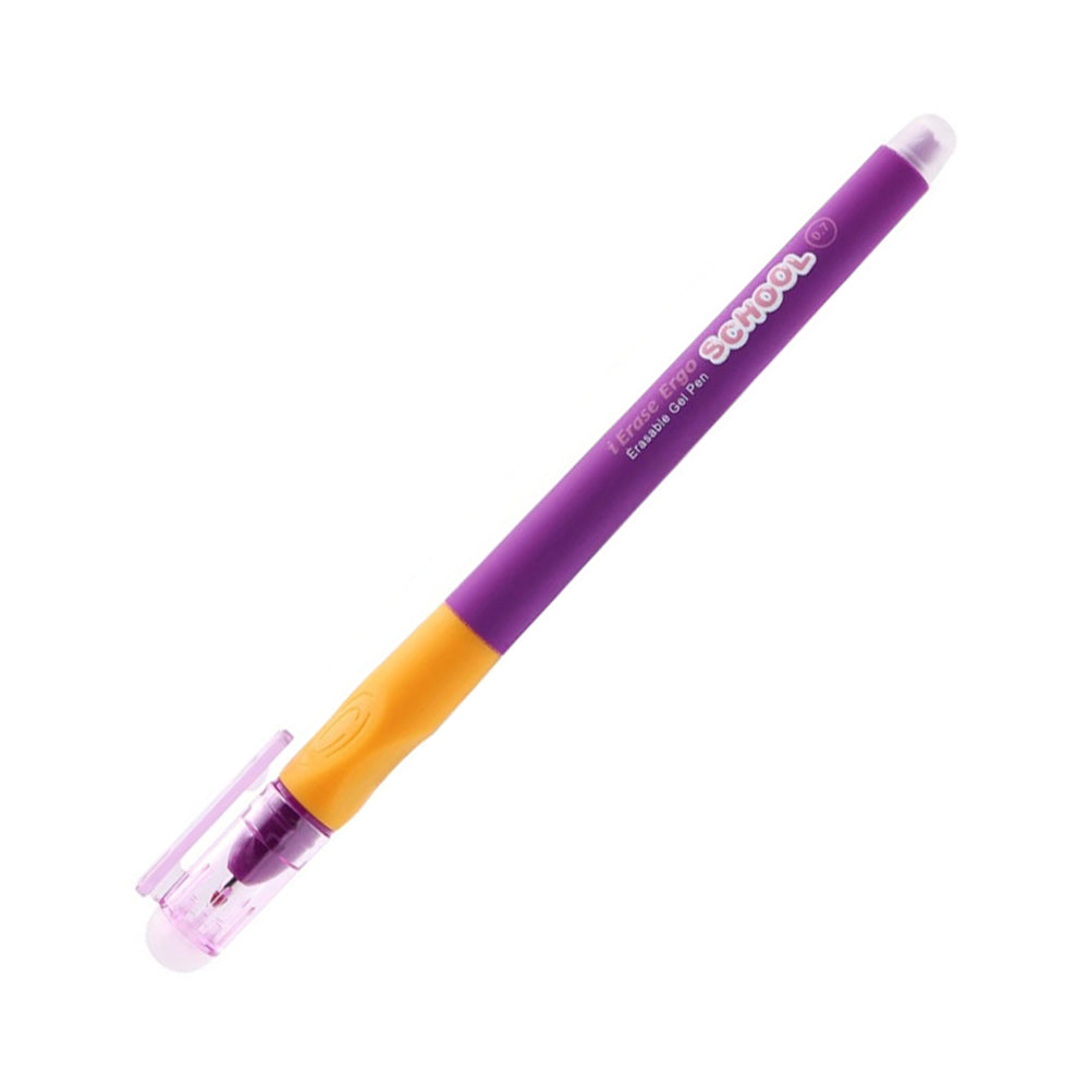 Esferográfica gel apagável Boys azul da MG, ponta de 0,7mm, escrita suave e fácil de apagar, ideal para desenhos e anotações.