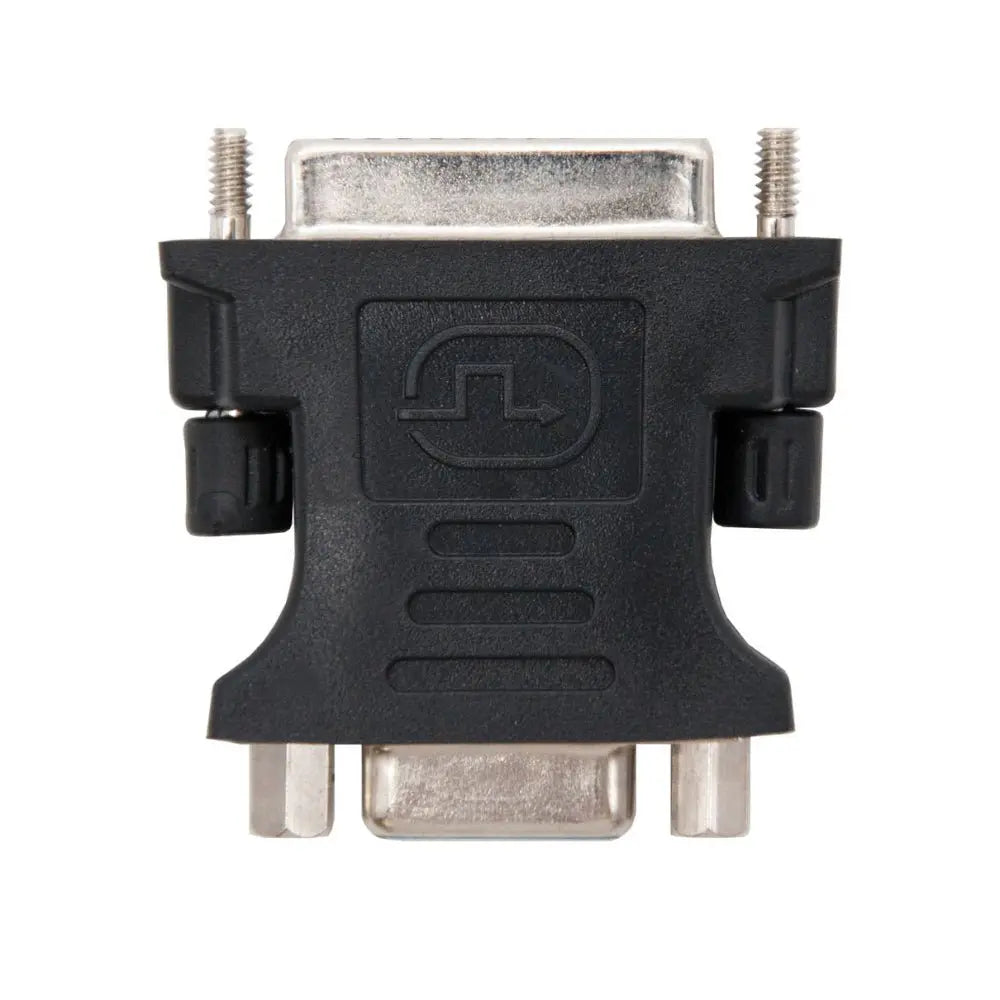 Adaptador DVI macho para VGA fêmea da Nanocable, conexão de alta qualidade para dispositivos de vídeo.