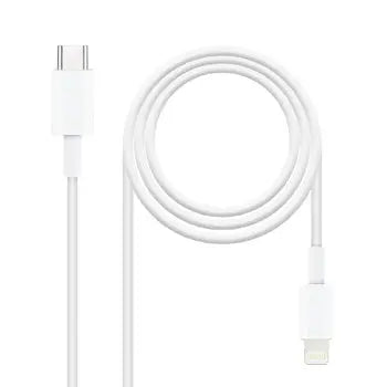 Cabo USB-C Macho para Lightning Macho 1m