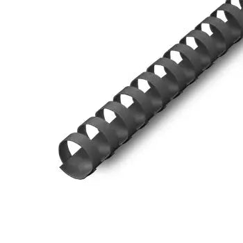 Bluepixel Equipamentos e Serviços Informáticos Lda | Argolas de PVC 16mm Preto para Encadernação — 130 Folhas 100 un Neutral Argolas