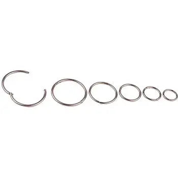 Bluepixel Equipamentos e Serviços Informáticos Lda | Argolas Dobradiça Niqueladas 20mm Nº1 - Pacote com 20 unidades Neutral Argolas