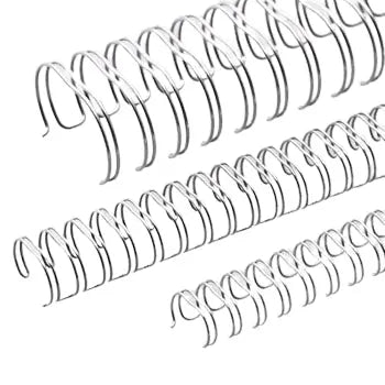 Argolas metálicas passo 2:1 prata de 15,9mm, pacote com 50 unidades, feitas pela marca Neutral para bijuterias e artesanato.