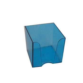 Bluepixel Equipamentos e Serviços Informáticos Lda | Base Porta Blocos de Notas 90x90x90mm Transparente Sortida Neutral Bases para Papel