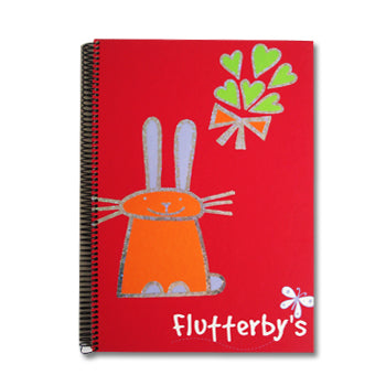 Bluepixel Equipamentos e Serviços Informáticos Lda | Caderno Espiral A4 Quadriculado Flutterbys Neutral Cadernos Espiral