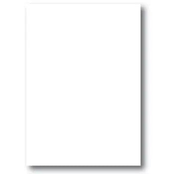 Pacote com 100 capas de encadernação A4 branca de 250g da marca Neutral, ideal para proteger e organizar documentos.