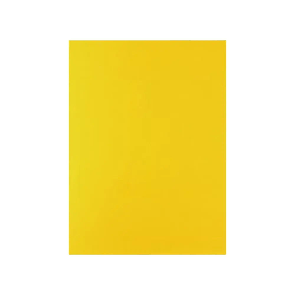 Cartolina A4 amarelo torrado Neutral, 180g, 125 folhas, ideal para projetos e trabalhos artesanais.