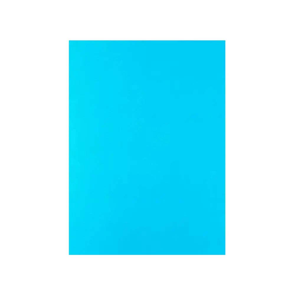Cartolina A4 azul da Neutral, 180g, pack com 125 folhas para artes e escritório, superfície lisa e resistente