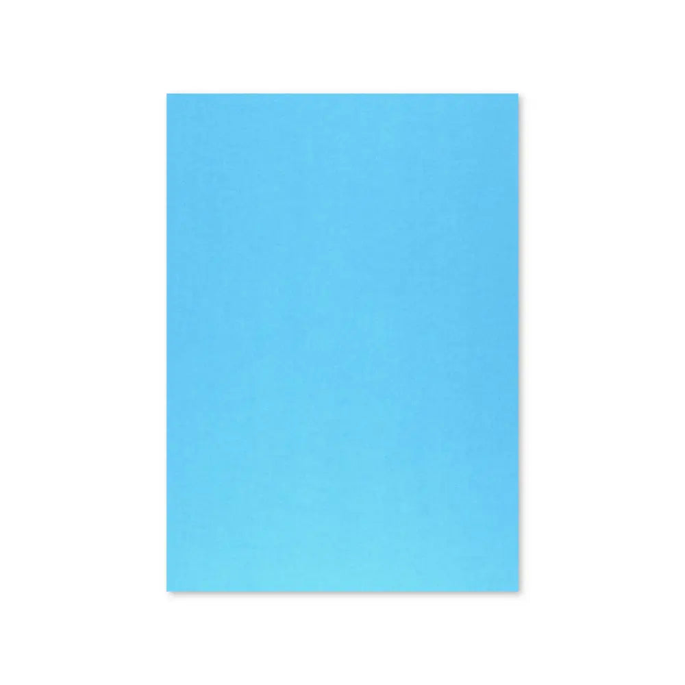 Cartolina A4 azul turquesa da Neutral, 250g, para artesanato, com 125 folhas visíveis, textura resistente e acabamento uniforme.